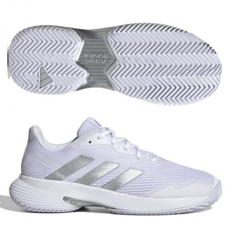 Adidas Courtjam Control W cloud white silver metallic 2022