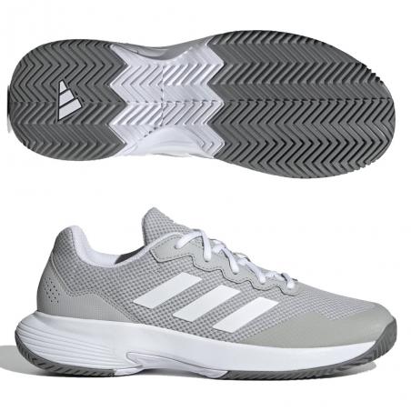 Adidas GameCourt 2 M grey two ftwr white 2022