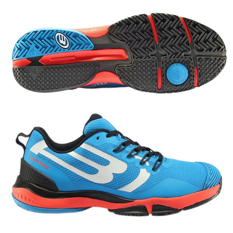 Schoenen Bullpadel Vertex Hybrid Fly 22 koningsblauw kopen - Padel And Help