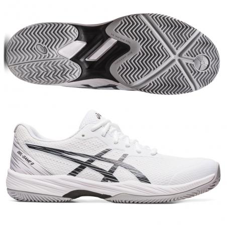 Asics Gel Game 9 Padel white black