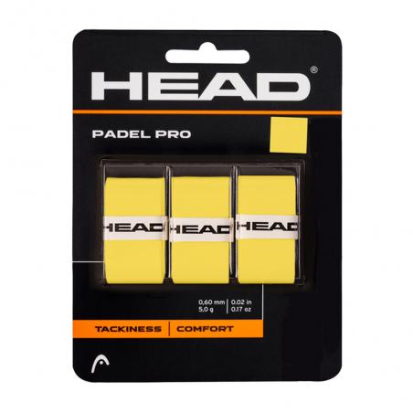 Head Padel Pro 3 Pack yellow