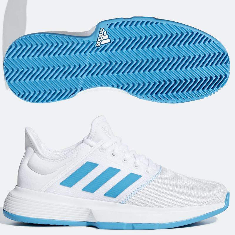 adidas game court azul
