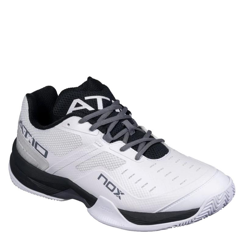 Buy Nox AT10 white black 2023 shoes Padel And Help