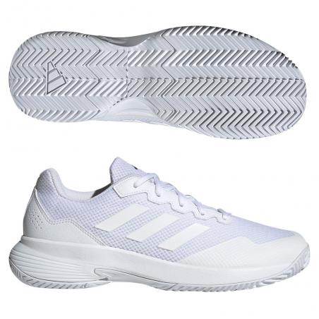 Adidas Gamecourt 2 M white matte silver 2023